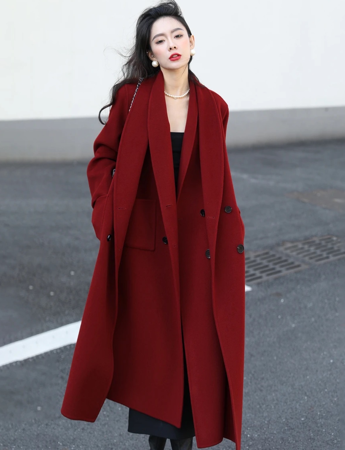 【盺一】 双面羊毛大衣手工缝制501-599在此下单