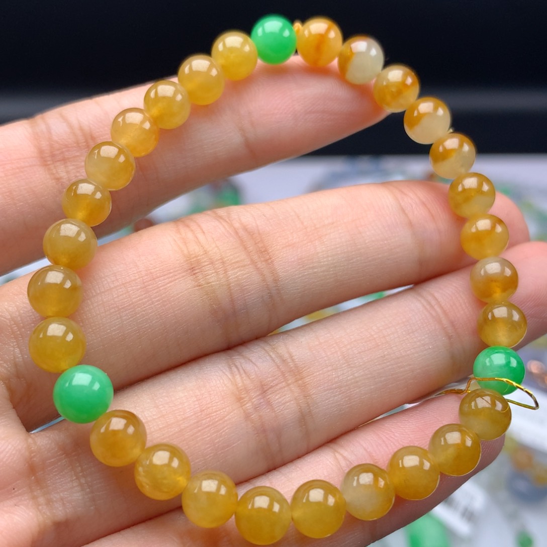 翡翠手链未镶嵌‼️新品‼️