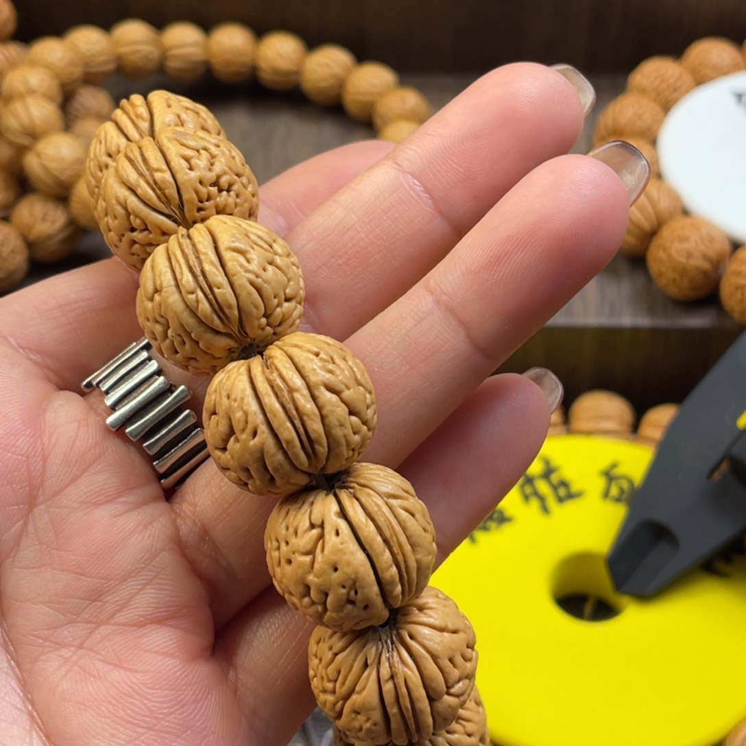 桃核手串开***?大苹果园