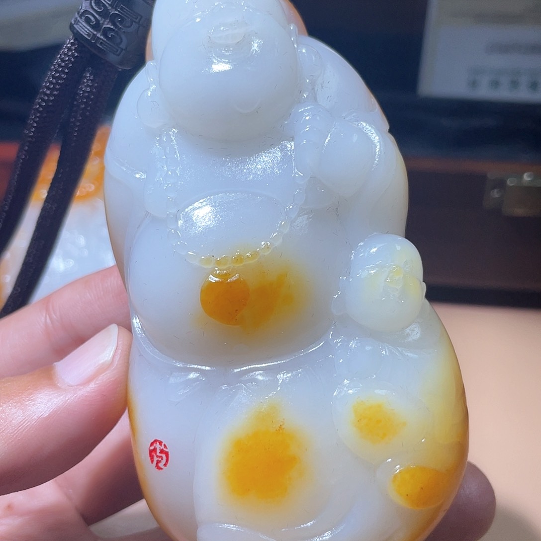 和田玉颈饰未镶嵌A7