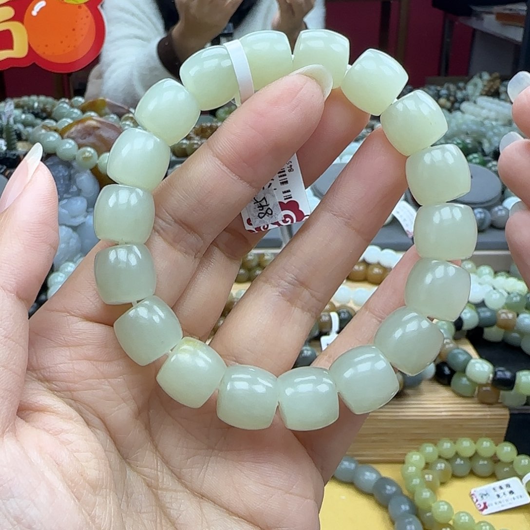 和田玉手链未镶嵌