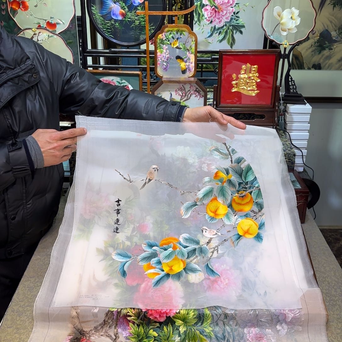 刺绣刺绣工艺精湛