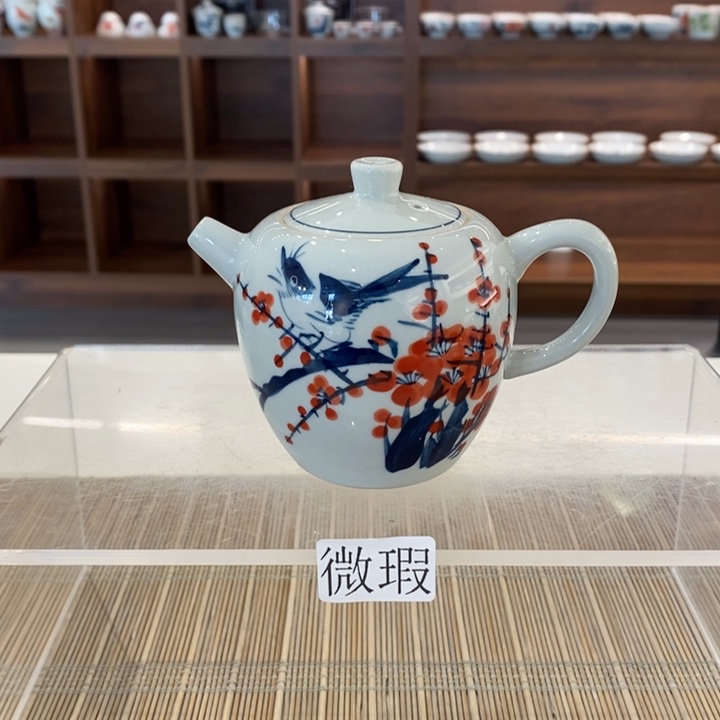 釉下老陶泥手工绘制