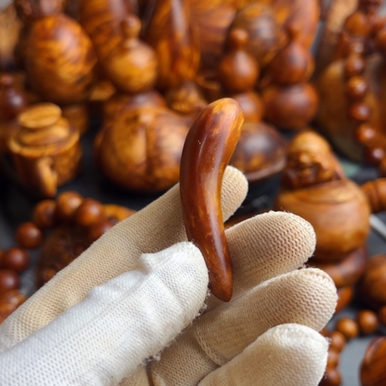 松木（琥珀木）无事牌