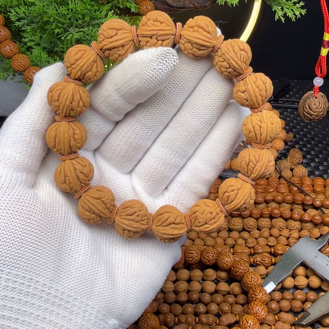 吊坠文玩核桃通天纹单圈