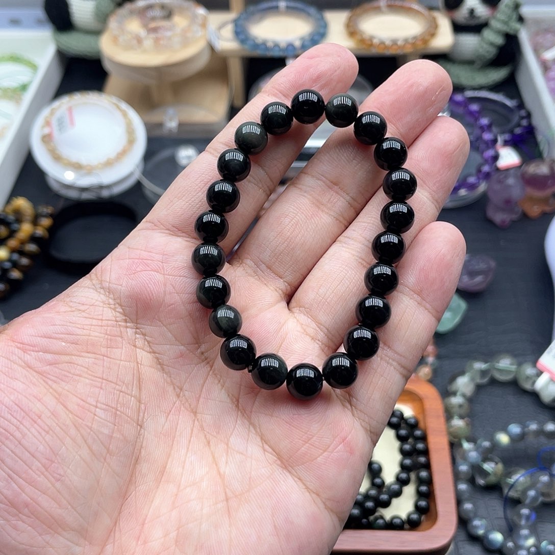 水晶手链未镶嵌彩曜石