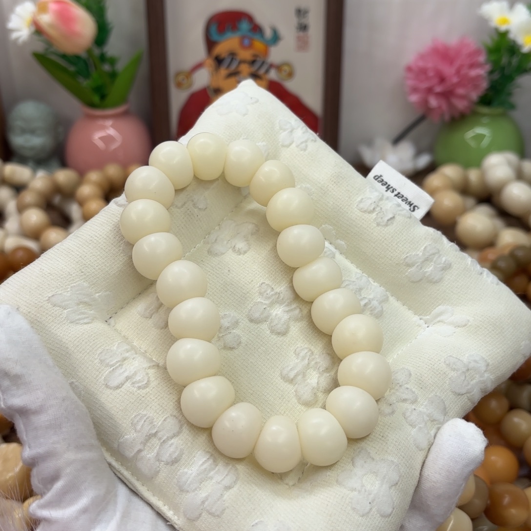 吊坠菩提根/象牙果16干磨落地果胖墩纯白肠默认瑕