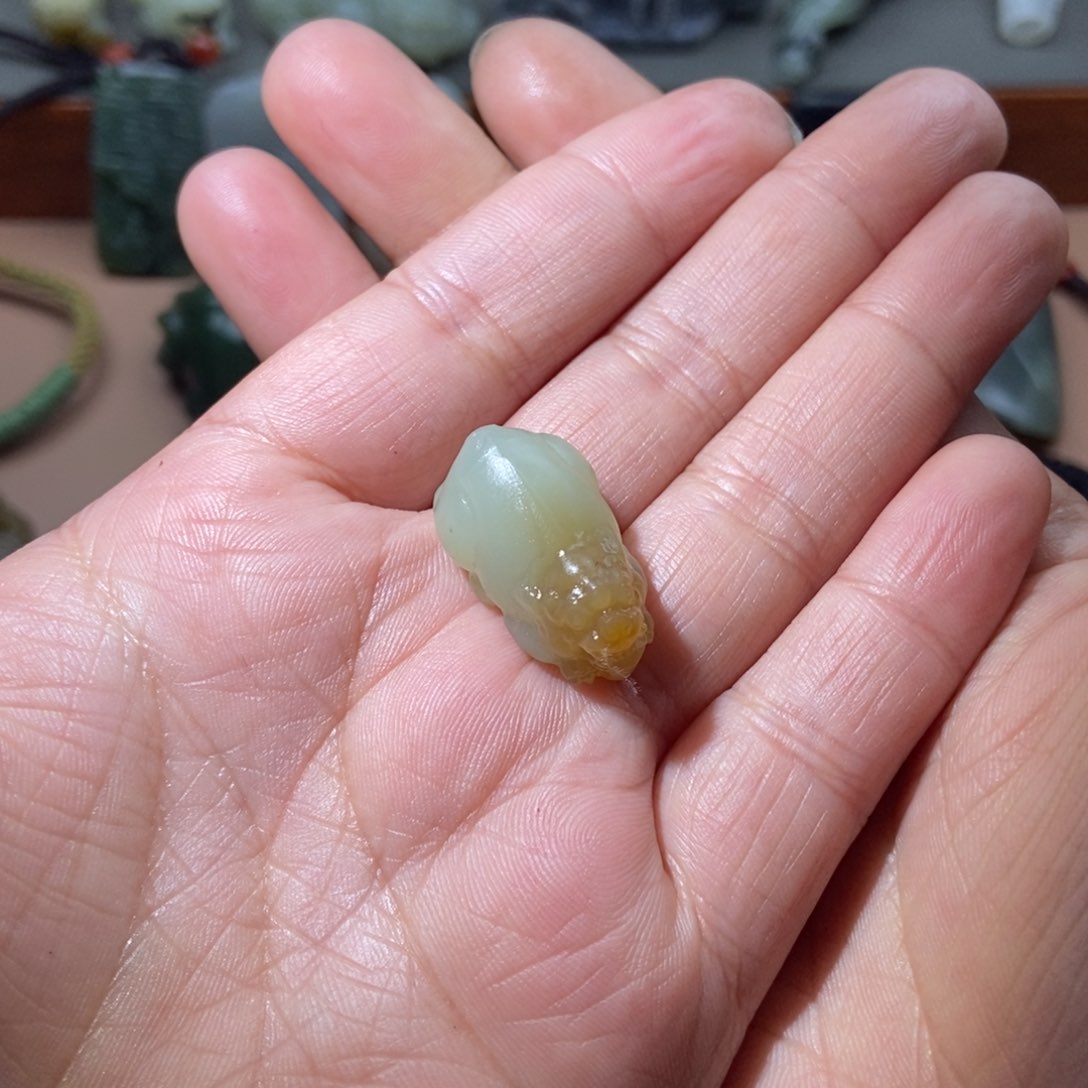 和田玉颈饰未镶嵌慕**杨定制