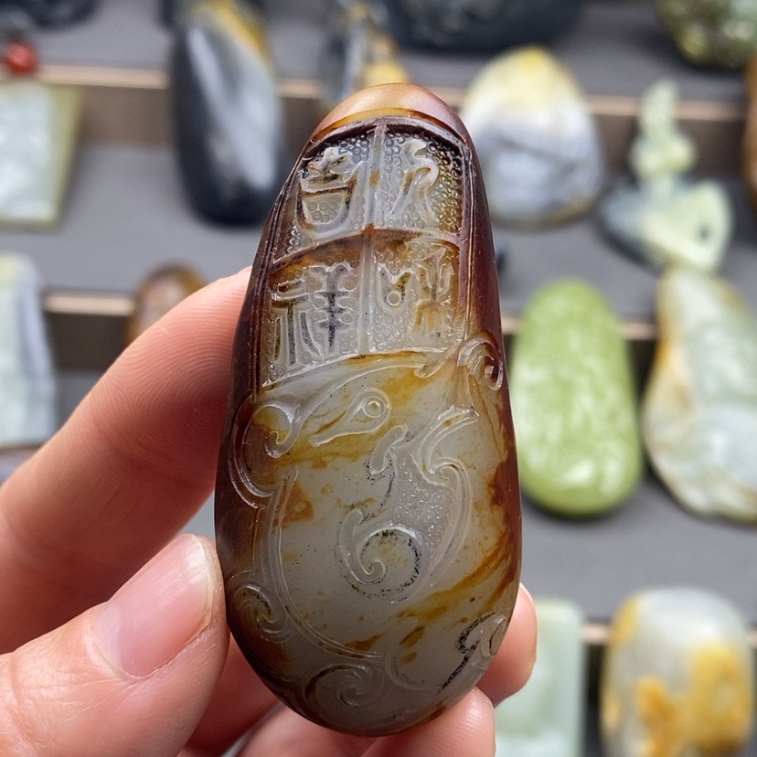 【闪购商品】未镶嵌和田玉把件依**意定制