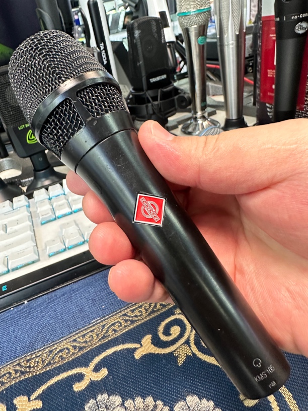 8新  纽曼kms105电容麦克风 划痕版 适合改色 主板音头没问题