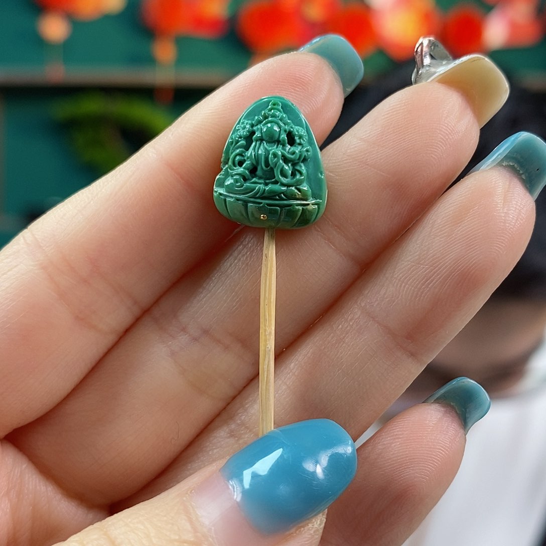 绿松石珠宝奇石未镶嵌