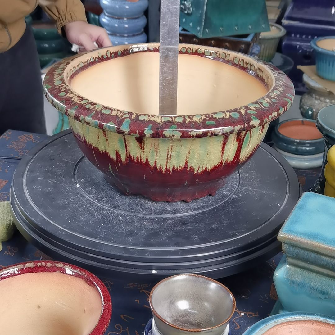 6内口27深13石湾花盆默认微瑕