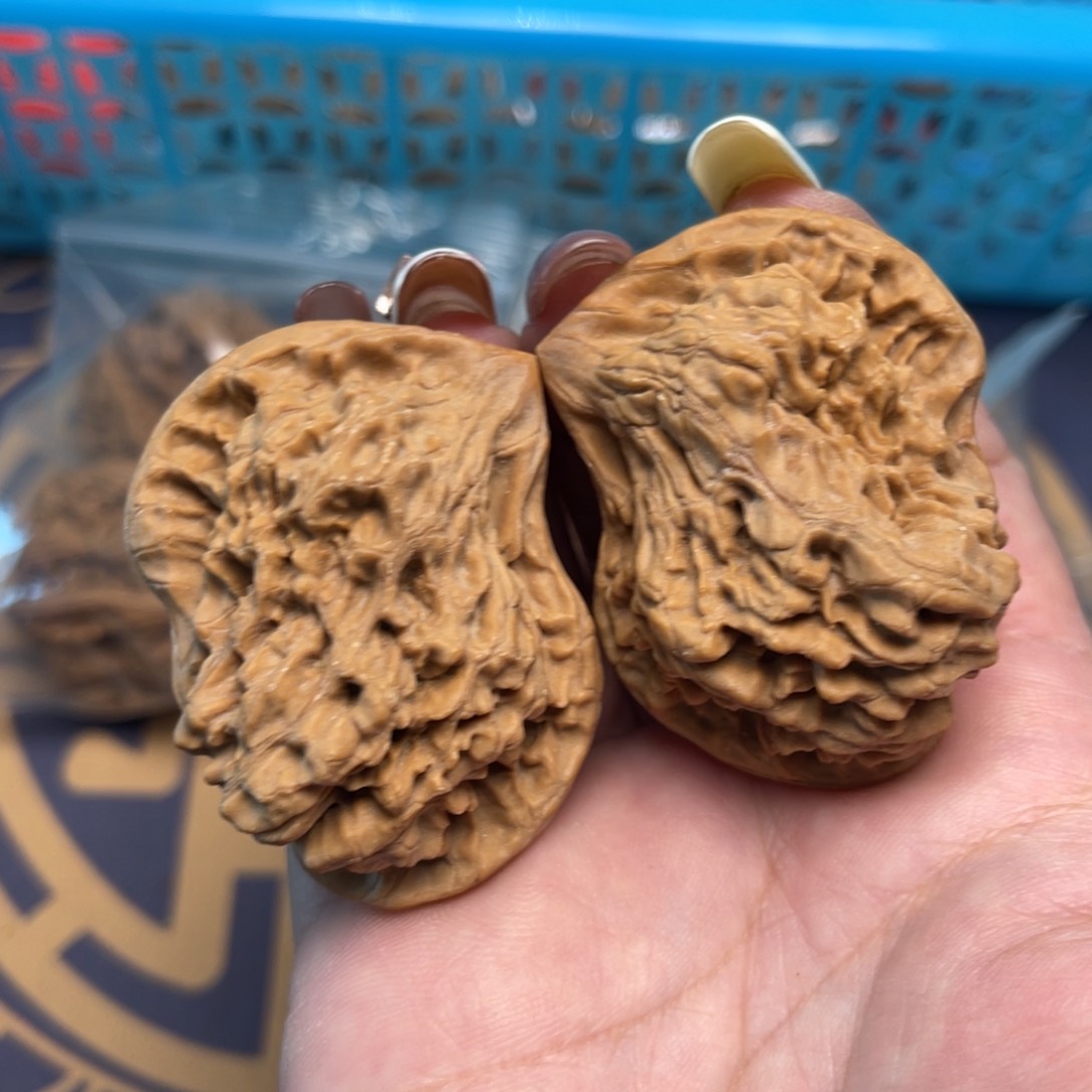 文玩核桃把件小鸟
