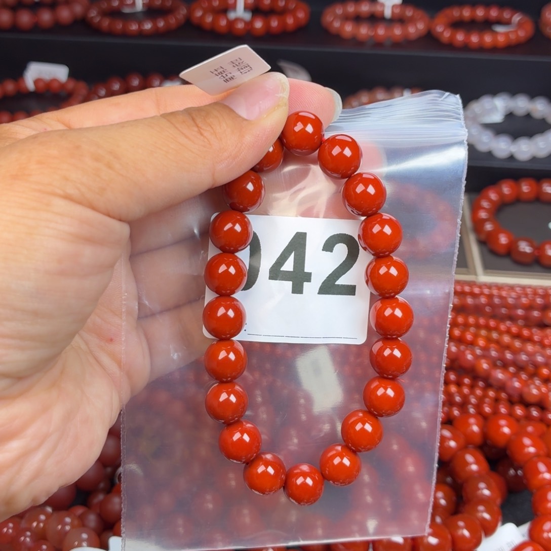 小***3玛瑙/玉髓手串未镶嵌