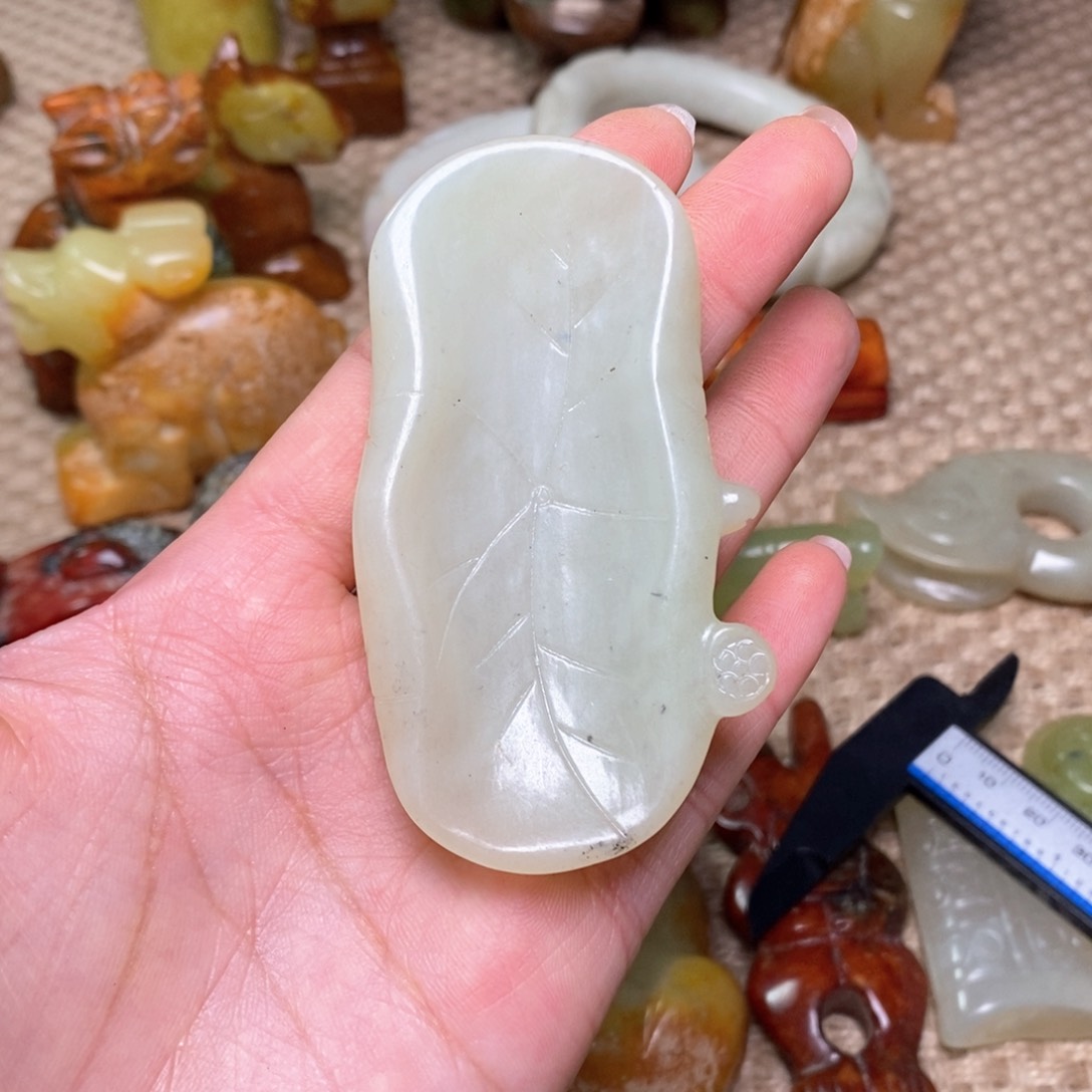 白玉菩提吊坠白玉菩提白玉菩提摆件