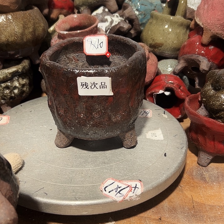 粗陶花盆制作就这样的