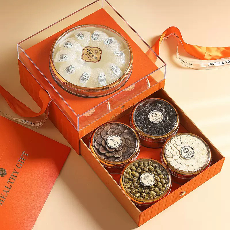 西洋参燕窝石斛礼盒送礼补品营养品端午节送父母长辈礼品滋补养生