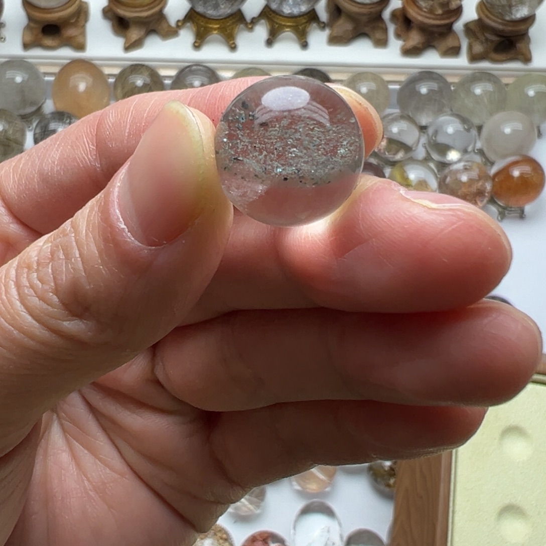 水晶未镶嵌珠宝半成品