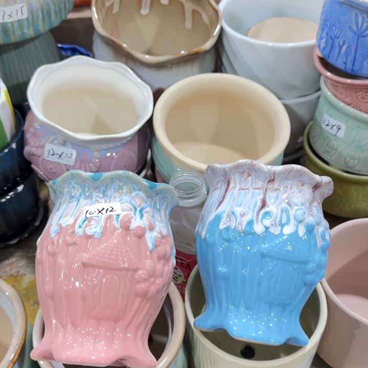 凑9块包邮，有孔，花盆