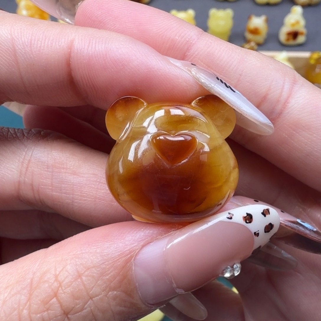 琥珀未镶嵌裸石蜜蜡