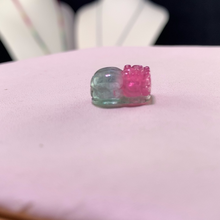 双色碧玺手链未镶嵌