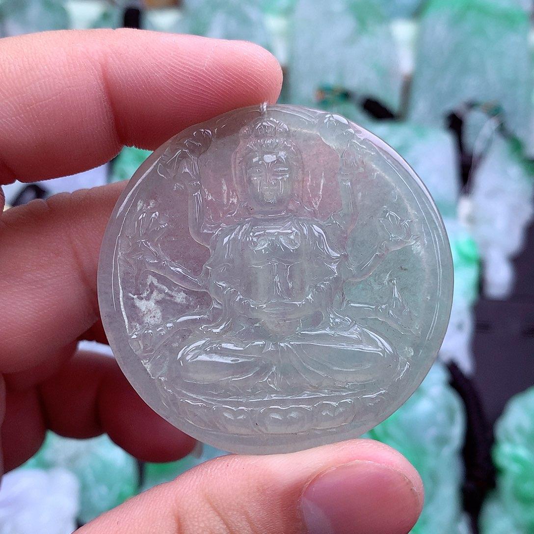 翡翠吊坠(不含链)未镶嵌