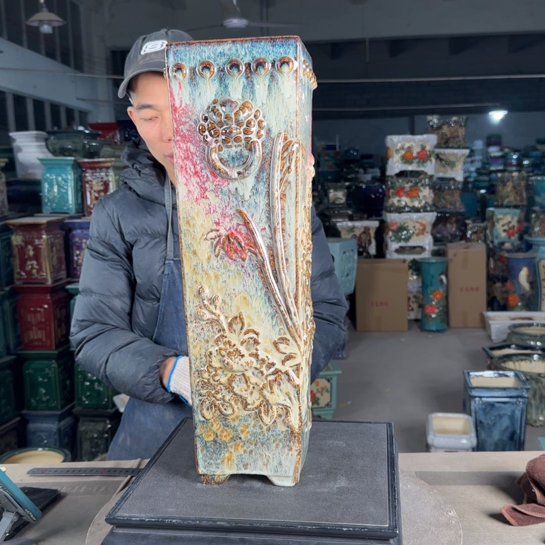 一风堂石湾花盆。713