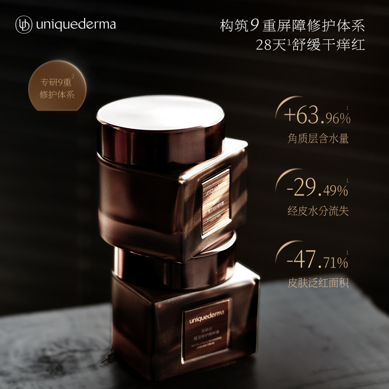 优研达赋活修护精粹霜高保湿舒缓补水敏感肌九重面霜48g