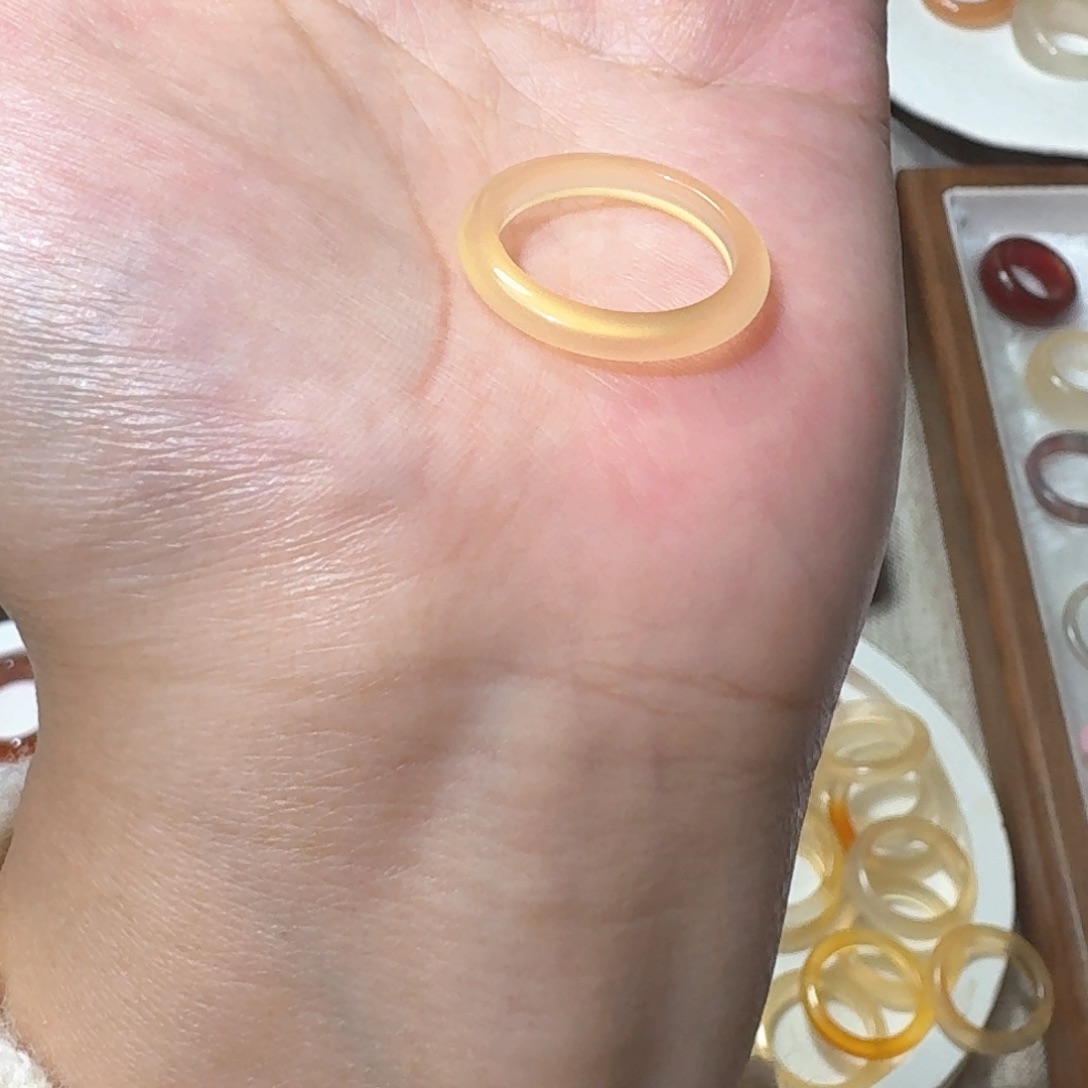 未镶嵌戒指玛瑙/玉髓492港16