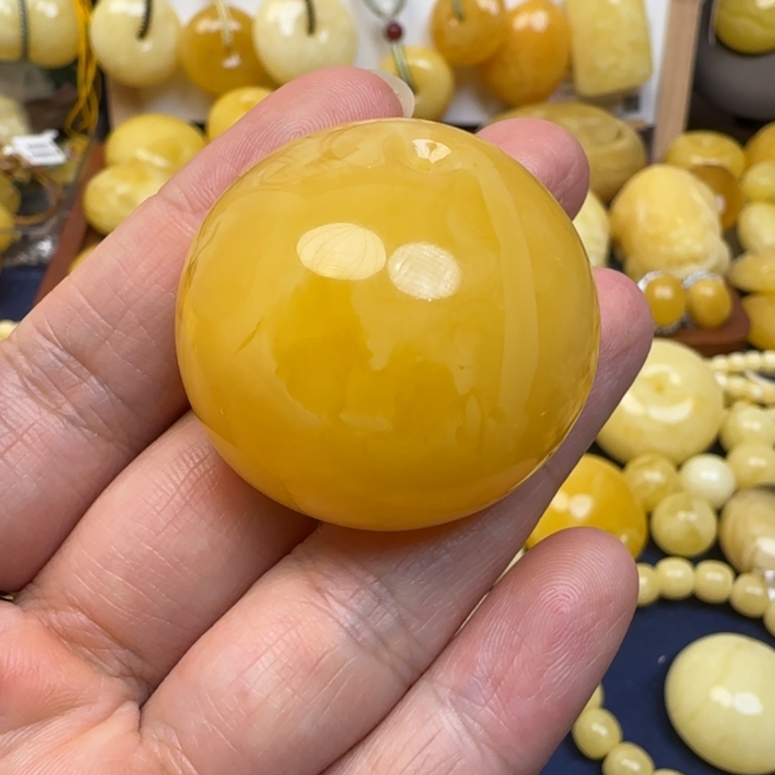 蜜蜡未镶嵌颈饰天然蜜蜡