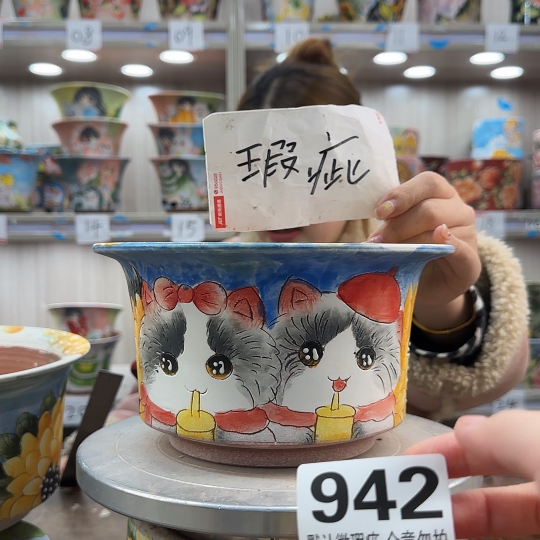 陶摆件瑕疵瑕疵942