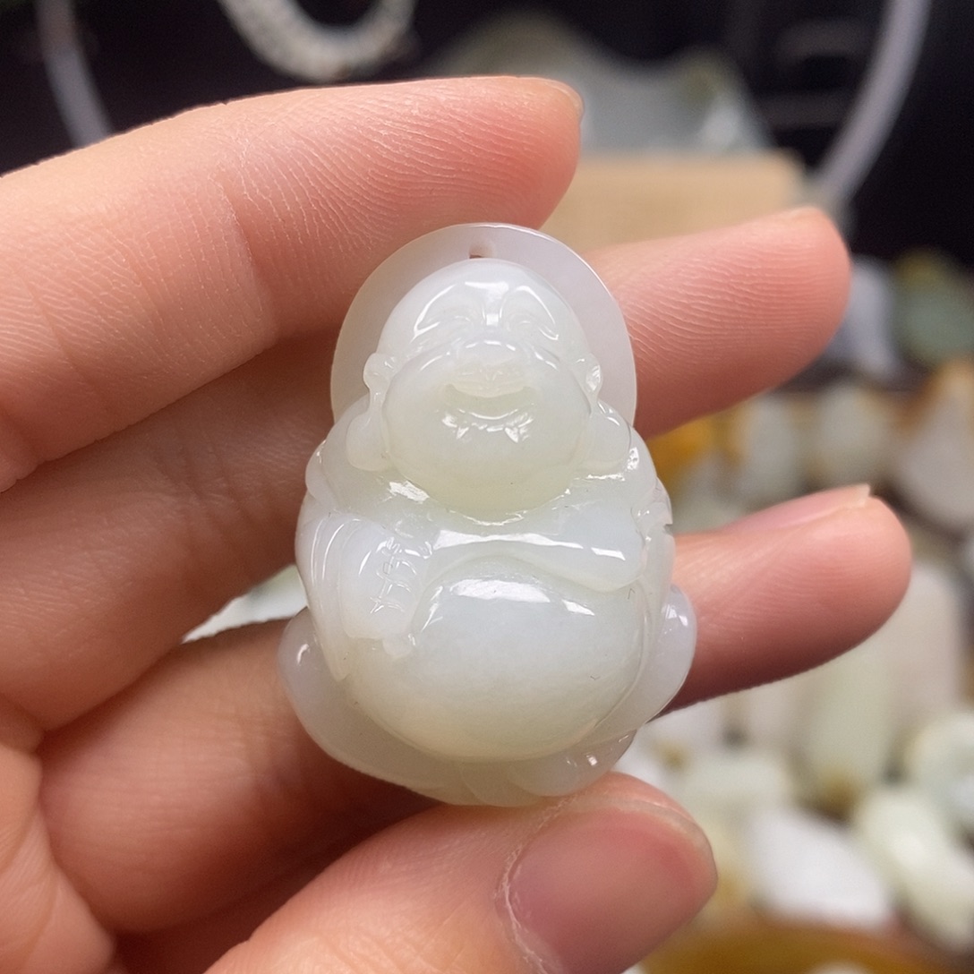 和田玉颈饰未镶嵌34