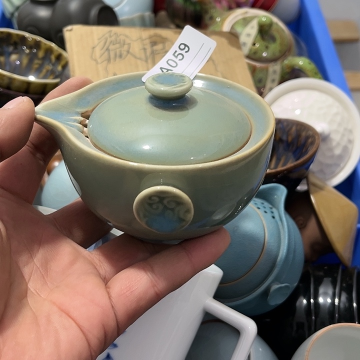 茶具默认微瑕瓷器、茶具、壶、摆件，介意勿拍