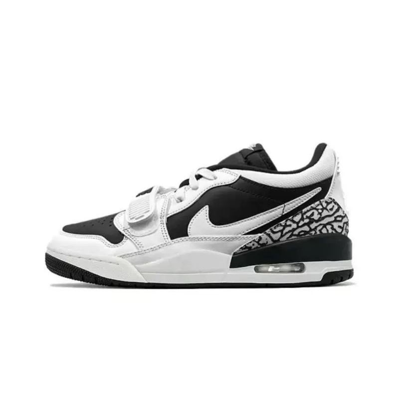 【滔搏联动】NIKE耐克乔丹AJ黑白低帮缓震休闲复古篮球鞋CD7069-111