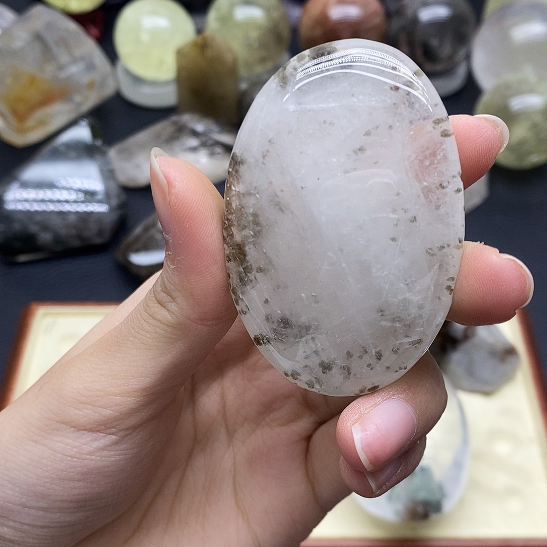 水晶珠宝半成品未镶嵌
