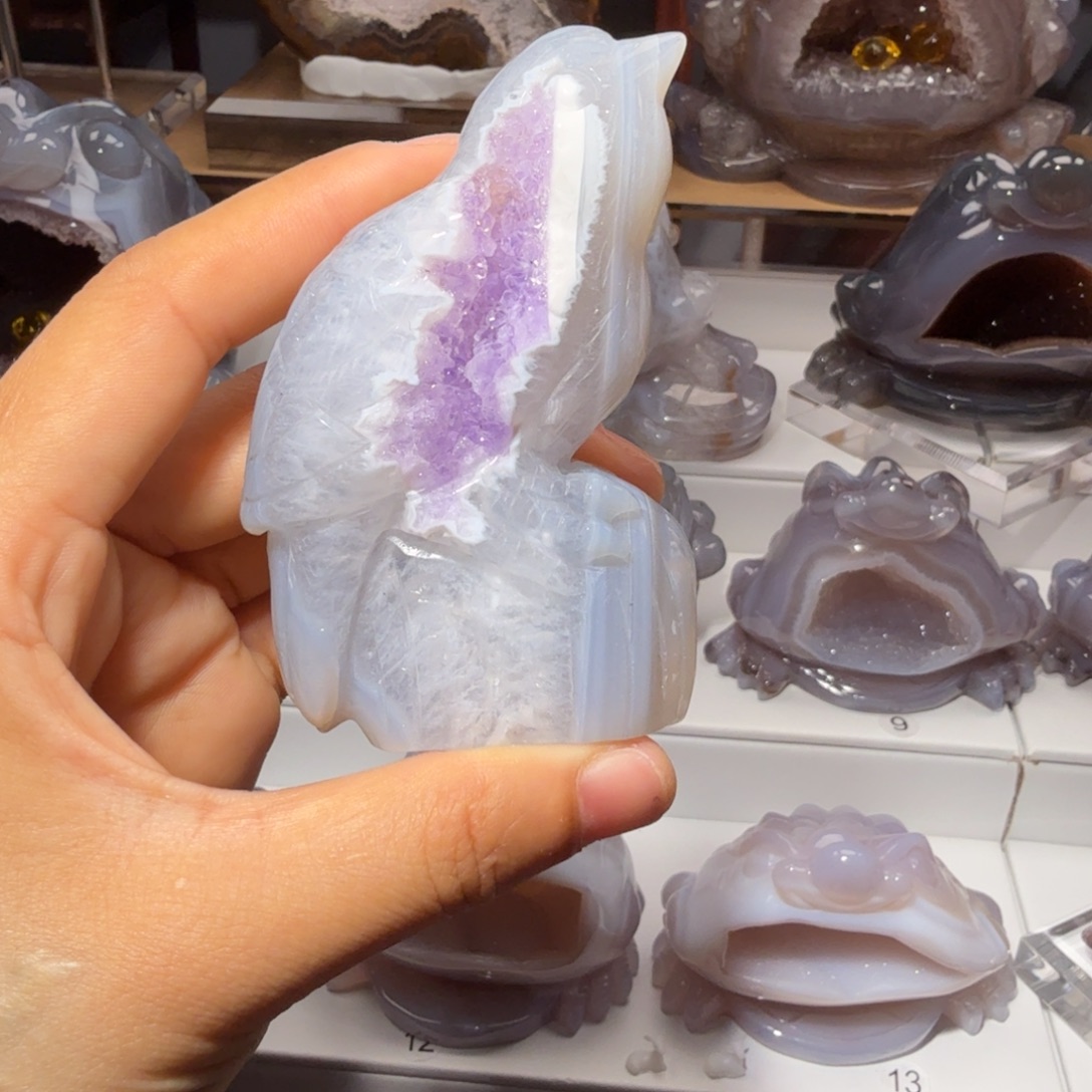 玛瑙/玉髓未镶嵌摆件