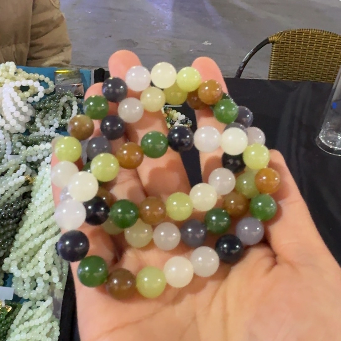 和田玉手串未镶嵌多样性发货拍一发一