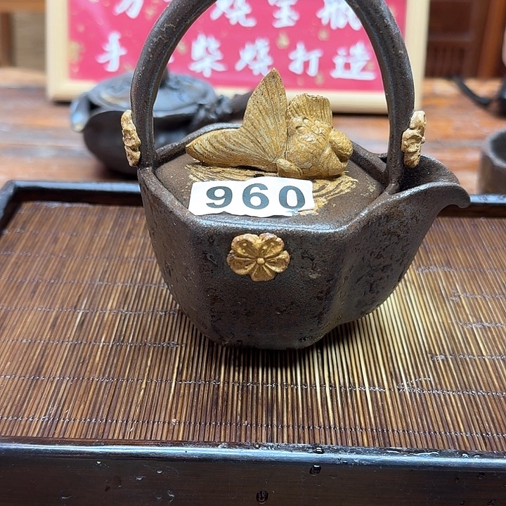 纯手工制作粗陶茶具