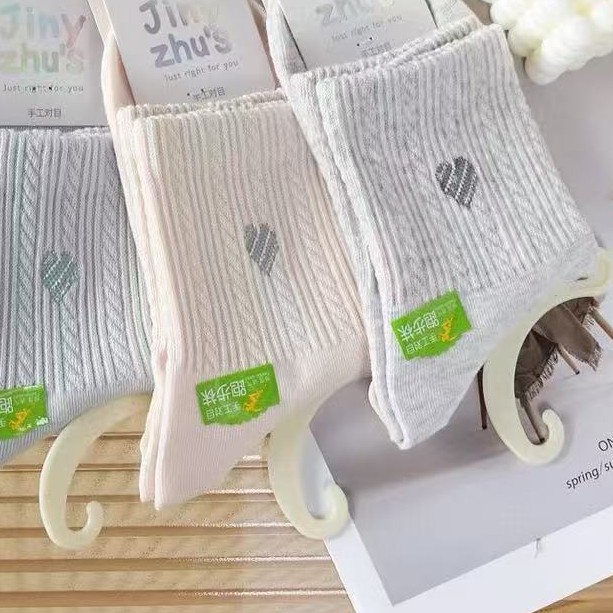 六指鼠童袜中筒袜子百搭时尚透气吸汗防勒秋冬
