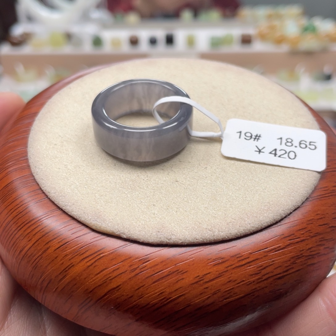和田玉戒圈未镶嵌赵****18.6