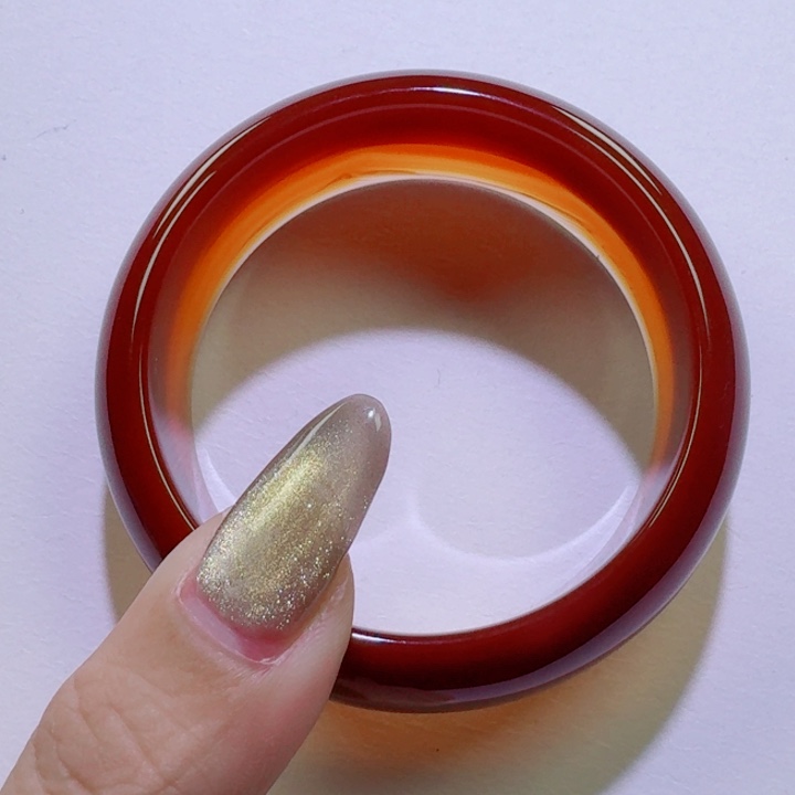 玛瑙/玉髓手镯未镶嵌幸*星