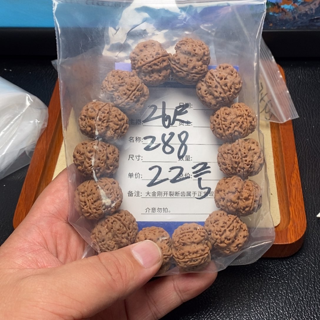 金刚菩提手串炫*鱼22号大金刚