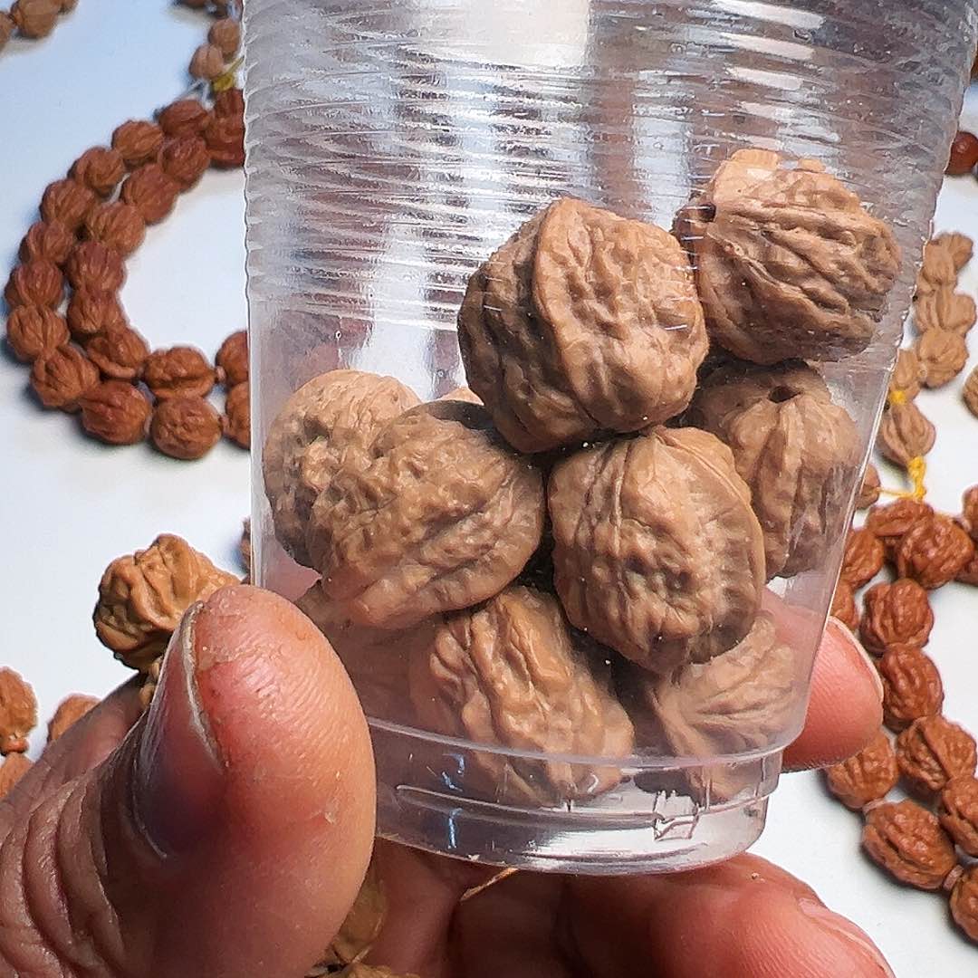 猴头核桃吊坠金蟾15