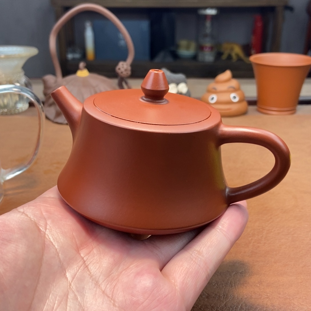 紫砂茶壶柱础紫砂壶