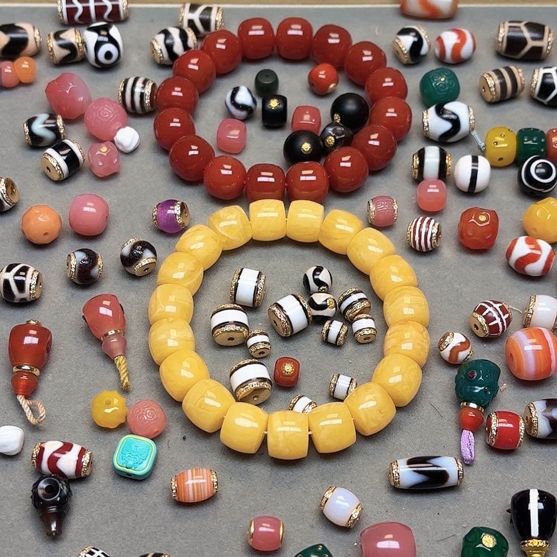 玛瑙/玉髓未镶嵌隔珠