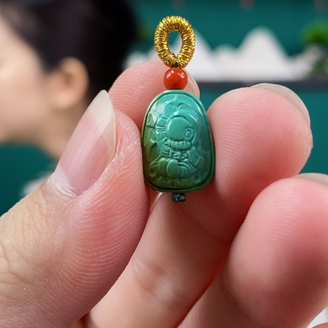 绿松石珠宝奇石未镶嵌