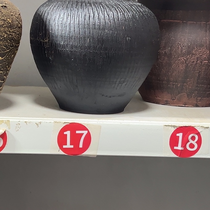 黑色坛子高20口11默认打孔