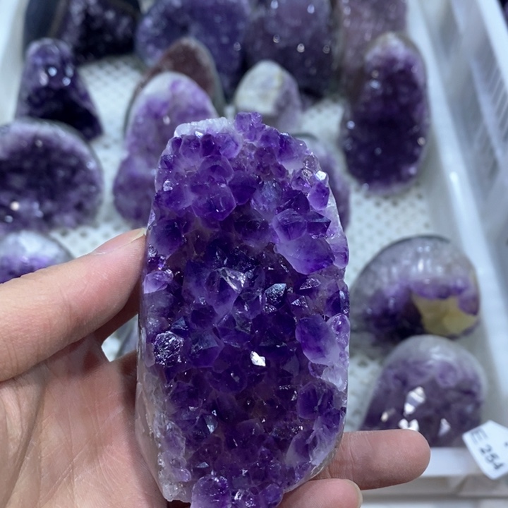 紫晶摆件摆件未镶嵌