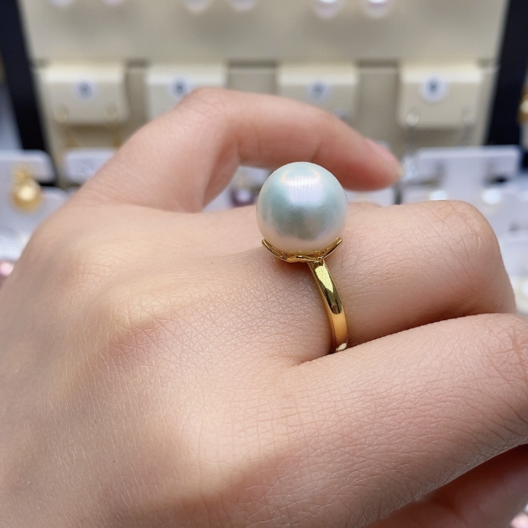 淡水珍珠颈饰合金