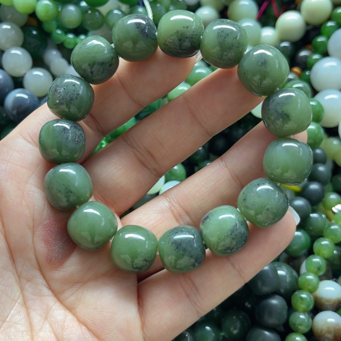 和田玉手链未镶嵌